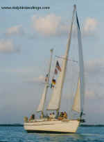 One of a client's 2 sail boats certificated with our assistance.